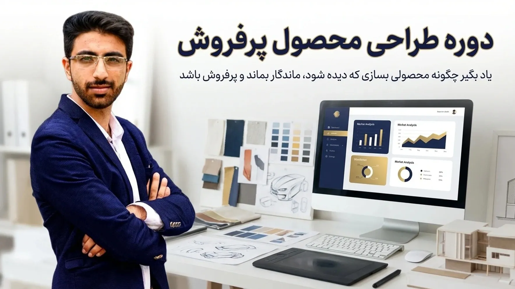 دوره آموزشی طراحی محصول پرفروش - مهدی شاه نظری - متخصص و برگزارکننده کمپین های 360 درجه